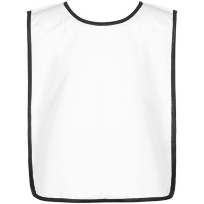 Манишка Member, белая с черным кантом-0