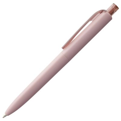 Ручка шариковая Prodir DS8 PRR-T Soft Touch, розовая-1