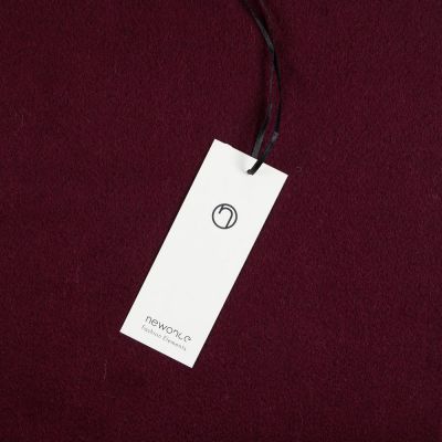 Шарф Noble, бордовый-3