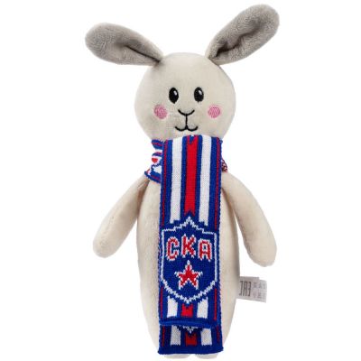 Игрушка сувенирная «Зайка-фанат СКА»-0