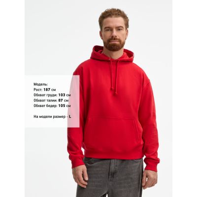 Худи унисекс Condor, розовое (лососевое)-7