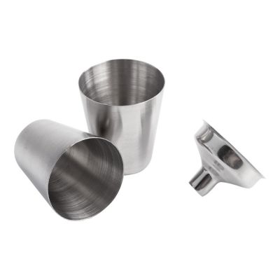 Набор Trusty: фляжка, стаканчики и воронка, черный-3