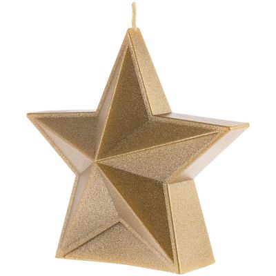 Свеча High Five, золотистая-1