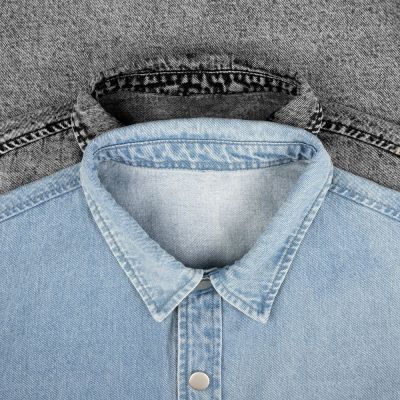 Куртка джинсовая O3, голубая-5