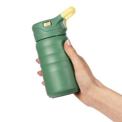 Термобутылка Fujisan 2.0 без логотипа, зеленая-11