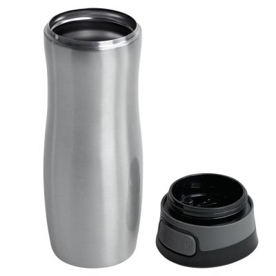 Термостакан Tansley ver.2, герметичный, вакуумный, серебристый-1