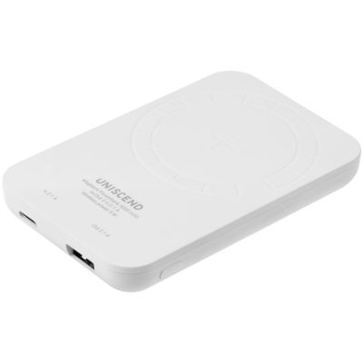 Магнитный беспроводной аккумулятор Magback 5000 мАч, белый-2