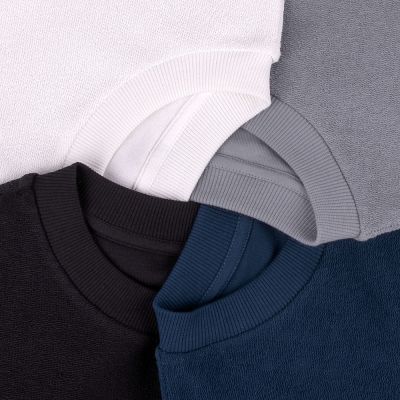 Свитшот оверсайз унисекс Vozduh, молочно-белый-3