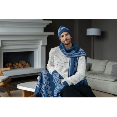 Варежки Onego, синие (джинс)-2