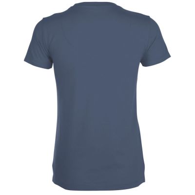 Футболка женская Regent Women, синяя (джинс)-1