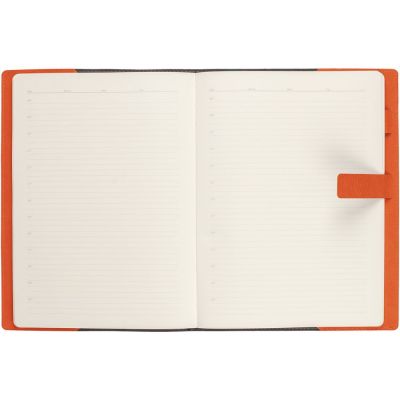Ежедневник в суперобложке Brave Book, недатированный, оранжевый-7