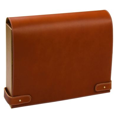 Настольная подставка для бумаг Pinetti, коричневая-0