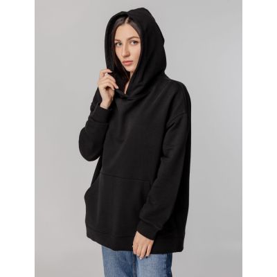 Худи оверсайз унисекс Outshine, черное-6