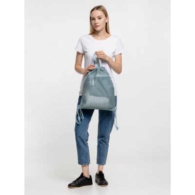 Рюкзак-мешок Verkko, серо-голубой-9