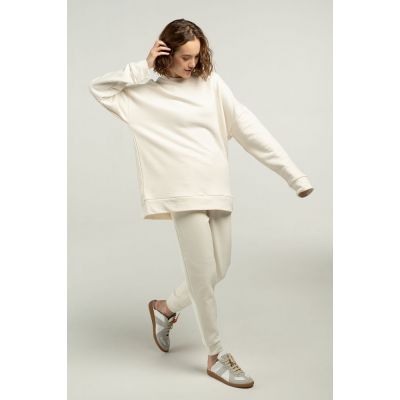 Свитшот унисекс S2, молочно-белый-0