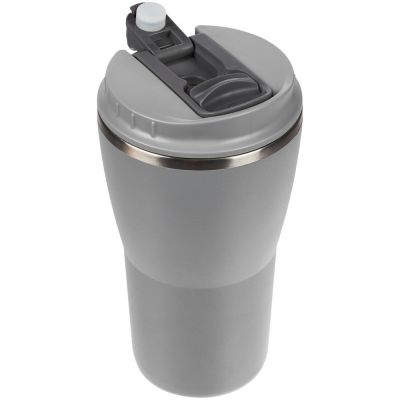 Термостакан Sapporo без логотипа, серый-5