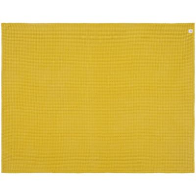 Плед Boho, горчичный-4