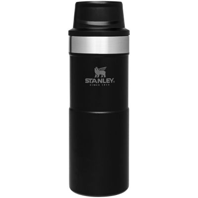 Термокружка Stanley Classic One Hand 2.0, большая, черная-1