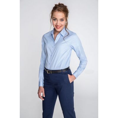 Рубашка женская Brody Women голубая-3