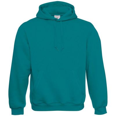 Толстовка Hooded, темно-бирюзовая-0