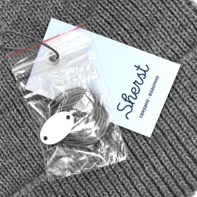 Шапка Bernard, серый меланж-5