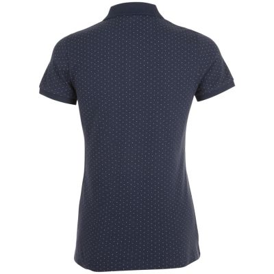Рубашка поло женская Brandy Women, темно-синяя с белым-1