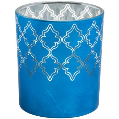 Подсвечник King, темно-синий-1