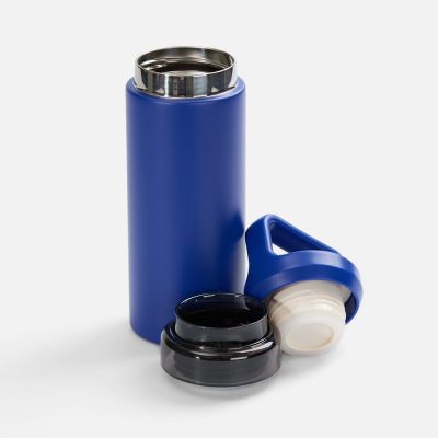 Термостакан Leval с ситечком, синий-1