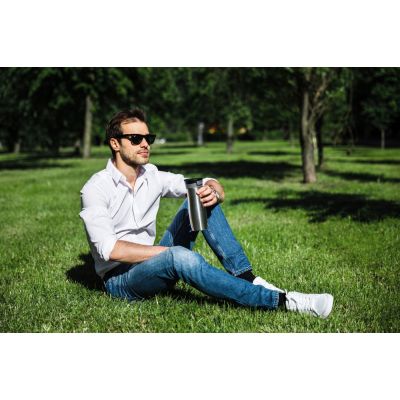 Термостакан Tansley, герметичный, вакуумный, серебристый-7