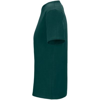 Футболка унисекс Legend, темно-зеленая-1