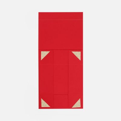 Коробка складная Quadra Fold, красная-5