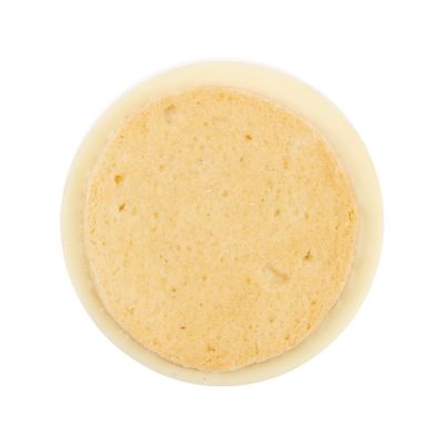 Печенье Dream White в белом шоколаде, круг-3