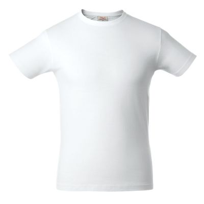 Футболка мужская Heavy, белая-0