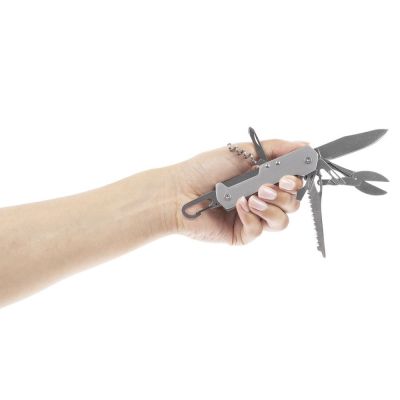 Туристический нож Liten Halp, серебристый-5