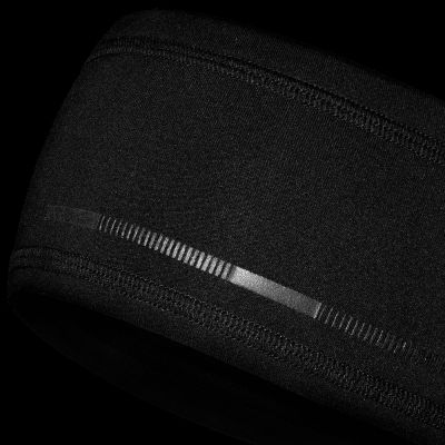 Спортивная повязка утепленная Jogge, черная-5