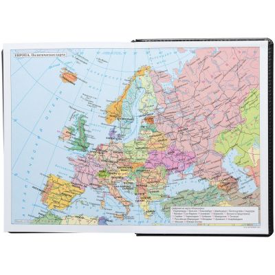 Ежедневник New Nebraska, датированный, черный-8