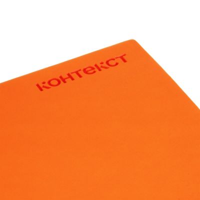 Блокнот Charm, оранжевый-4