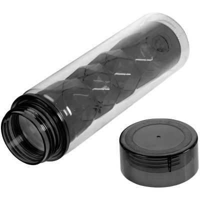Бутылка для воды Gems Black Morion, черный морион-3