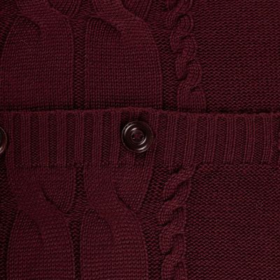 Подушка Stille, бордовая-3