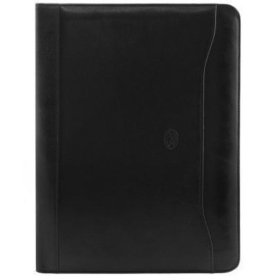 Папка с блокнотом Vernazza, черная-0