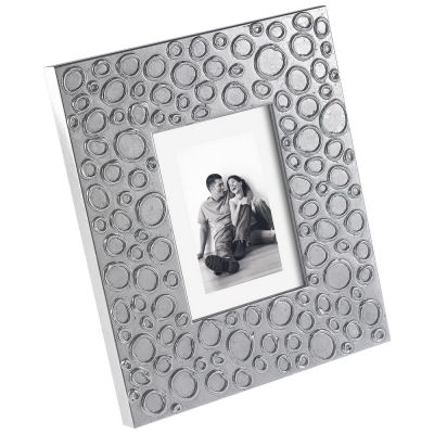 Рамка для фотографий, серебристая-0