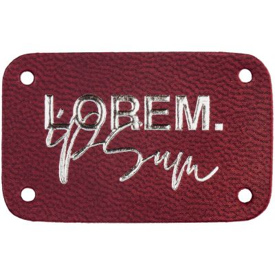 Лейбл Latte, S, винный-2