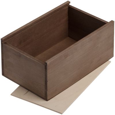 Деревянный ящик Boxy, малый, тонированный-1