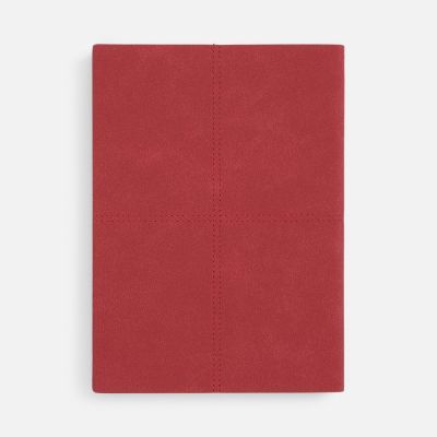 Ежедневник Stitch, недатированный, красный-3