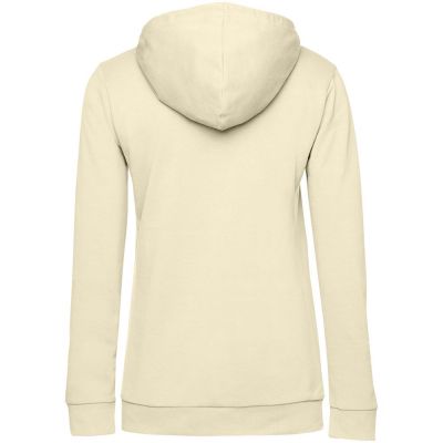 Толстовка с капюшоном женская Hoodie, светло-желтая-1
