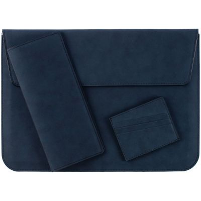 Чехол для ноутбука Nubuk, синий-5