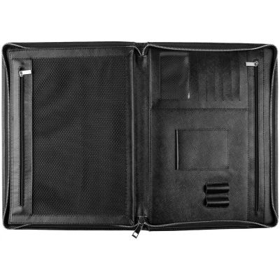Папка для документов Linen, черная-2