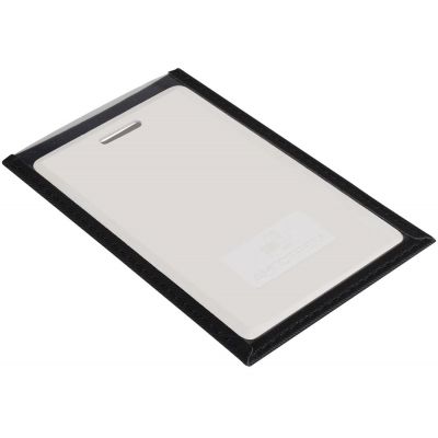 Чехол для пропуска Twill, черный-1