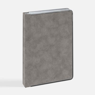 Ежедневник Metal Frame на заказ, датированный, серый-1