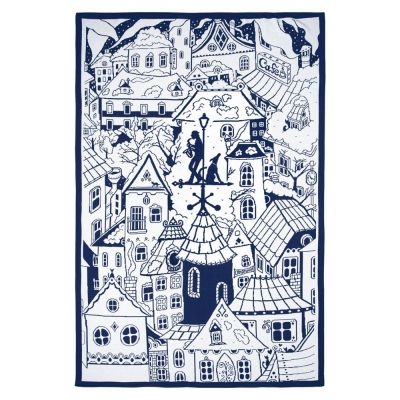 Плед на заказ Tricksy Net, 2 цвета, S, полушерсть-4